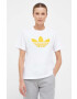 adidas Originals Bavlnené tričko béžová farba - Pepit.sk