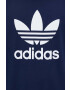 adidas Originals Bavlnené tričko tmavomodrá farba - Pepit.sk