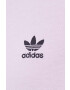 adidas Originals Bavlnené tričko ružová farba s nášivkou - Pepit.sk