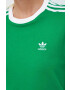 adidas Originals Bavlnené tričko zelená farba - Pepit.sk