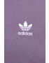 adidas Originals Bavlnené tričko dámsky fialová farba - Pepit.sk