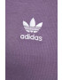 adidas Originals Bavlnené tričko s dlhým rukávom fialová farba - Pepit.sk