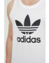 adidas Originals Bavlnený top Adicolor Classics Trefoil Tank Top IA4808-white biela farba - Pepit.sk