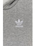 adidas Originals Detská mikina H32353 šedá farba s nášivkou - Pepit.sk