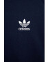 adidas Originals Detská mikina tmavomodrá farba s kapucňou s nášivkou - Pepit.sk