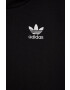 adidas Originals Detská mikina H32352 čierna farba jednofarebná - Pepit.sk