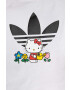 adidas Originals Detská súprava x Hello Kitty biela farba - Pepit.sk