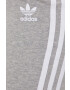 adidas Originals Legíny HD2349 HD2349-MGREYH dámske šedá farba jednofarebné - Pepit.sk