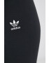 adidas Originals Legíny Adicolor HD2352 HD2352-BLACK dámske čierna farba jednofarebné - Pepit.sk