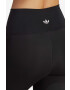 adidas Originals Legíny Tights IB7391-BLACK dámske čierna farba jednofarebné - Pepit.sk