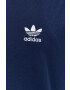 adidas Originals Mikina pánska tmavomodrá farba s nášivkou - Pepit.sk