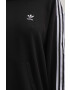 adidas Originals Mikina 3-Stripes Hoodie dámska čierna farba s kapucňou s nášivkou IU2418 - Pepit.sk