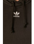 adidas Originals Mikina HM1870-cream pánska béžová farba s kapucňou vzorovaná - Pepit.sk