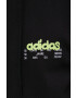 adidas Originals Mikina HC7120-BLK/SYELO pánska čierna farba jednofarebná - Pepit.sk