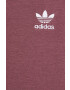 adidas Originals Mikina HC7531-QUICRI dámska fialová farba s nášivkou - Pepit.sk