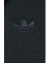 adidas Originals Mikina dámska čierna farba s kapucňou jednofarebná - Pepit.sk