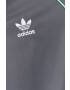 adidas Originals Mikina dámska čierna farba s kapucňou s nášivkou - Pepit.sk