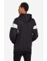 adidas Originals Mikina Adicolor Classics Cut Line Hoodie HS2065-black pánska čierna farba s kapucňou vzorovaná - Pepit.sk