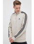 adidas Originals Mikina pánska béžová farba s nášivkou - Pepit.sk