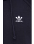 adidas Originals Mikina pánska čierna farba s kapucňou s nášivkou - Pepit.sk