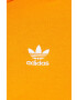 adidas Originals Mikina Adicolor HC2015-BORANG dámska oranžová farba s nášivkou - Pepit.sk