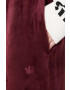 adidas Originals Tepláky Velvet Pant Maroon bordová farba jednofarebné IL5744 - Pepit.sk