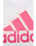 adidas Performance Bežecké tričko Brand Love biela farba - Pepit.sk