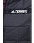 adidas TERREX Bunda GU8925 dámska šedá farba prechodná - Pepit.sk