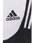 adidas Performance Šortky HC1662 dámske čierna farba vzorované stredne vysoký pás - Pepit.sk