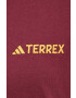 adidas TERREX Tričko Graphic Altitude dámske bordová farba - Pepit.sk