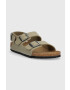 Birkenstock Detské sandále Milano 1023440-sand dámske béžová farba - Pepit.sk