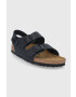 Birkenstock Kožené sandále Milano 34193.Milano-Black dámske čierna farba - Pepit.sk