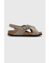 Birkenstock Kožené sandále Tulum SFB dámske béžová farba 1024110 - Pepit.sk