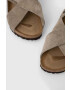 Birkenstock Kožené sandále Tulum SFB dámske béžová farba 1024110 - Pepit.sk