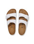 Birkenstock Kožené šľapky Arizona pánske biela farba 1025048 - Pepit.sk