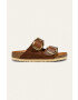 Birkenstock Kožené šľapky Arizona Big Buckle 1011073-COGNAC - Pepit.sk