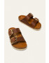 Birkenstock Kožené šľapky Arizona Big Buckle 1011073-COGNAC - Pepit.sk