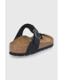 Birkenstock Kožené žabky Gizeh 845251-Oil.Blk čierna farba - Pepit.sk