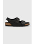 Birkenstock Sandále Milano pánske čierna farba 1024997 - Pepit.sk