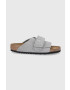 Birkenstock Semišové šľapky - Pepit.sk