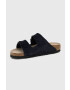 Birkenstock Semišové šľapky Arizona 1020732.Midnight-Midnight tmavomodrá farba - Pepit.sk