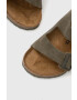 Birkenstock Semišové šľapky Arizona pánske zelená farba 1025657 - Pepit.sk