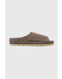 Birkenstock Semišové šľapky x Fear Of God 1024729-dgrey pánske šedá farba - Pepit.sk