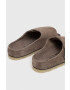 Birkenstock Semišové šľapky x Fear Of God 1024729-dgrey pánske šedá farba - Pepit.sk