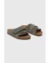 Birkenstock Semišové šľapky X PAPILLIO Arizona Kyoto zelená farba 1023831 - Pepit.sk