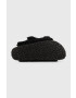 Birkenstock Vlnené papuče Arizona BB Shearling 1023105.BLK-BLACK čierna farba - Pepit.sk