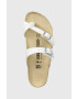 Birkenstock Žabky 0071053-white dámske biela farba na platforme - Pepit.sk