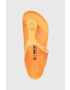 Birkenstock Žabky Gizeh dámske oranžová farba na plochom podpätku 1025599 - Pepit.sk