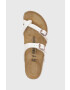 Birkenstock Žabky Mayari 1020664-White dámske krémová farba na plochom podpätku - Pepit.sk