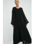 By Malene Birger Šaty čierna farba maxi oversize - Pepit.sk